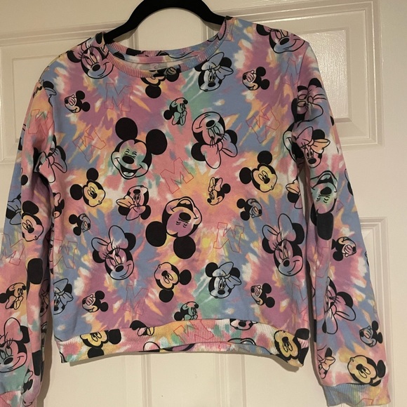 Girls Large Mickey Mouse Tie dye
